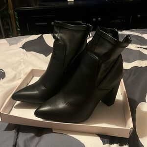 Black booties